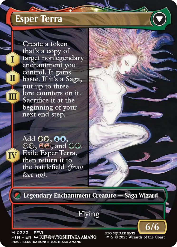 Magic: The Gathering - Terra, Magical Adept // Esper Terra - Final Fantasy