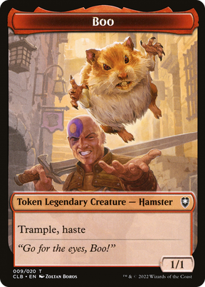 Magic: The Gathering - Boo Token - Battle for Baldur's Gate Tokens