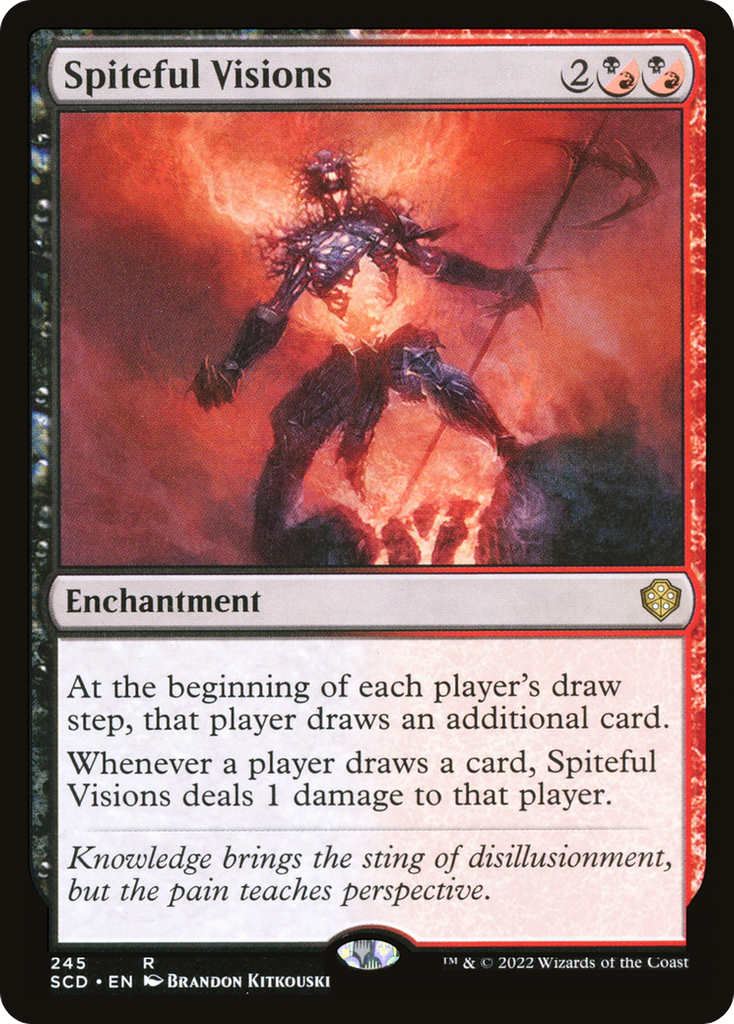 Magic: The Gathering - Spiteful Visions - Starter Commander Decks