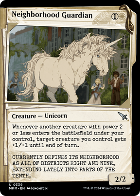 Magic: The Gathering - Neighborhood Guardian - Murders at Karlov Manor