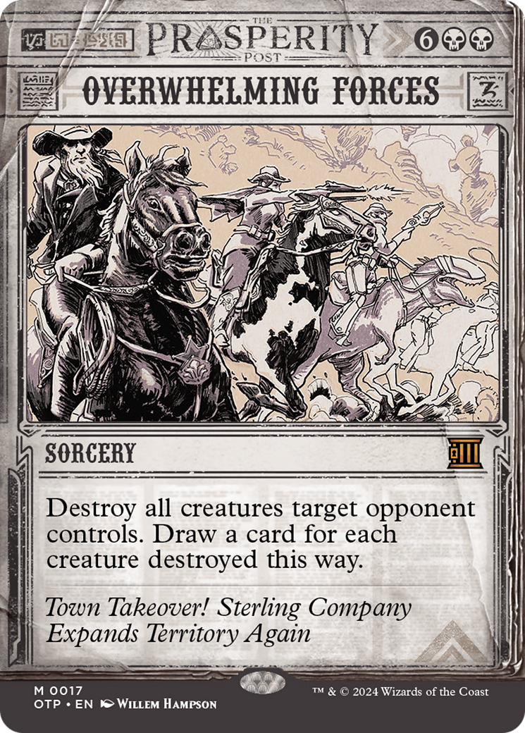 Magic: The Gathering - Overwhelming Forces Foil - Breaking News