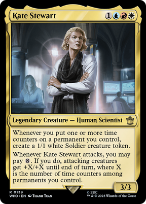 Magic: The Gathering - Kate Stewart - Doctor Who