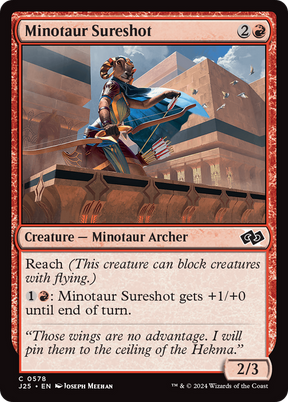 Magic: The Gathering - Minotaur Sureshot - Foundations Jumpstart