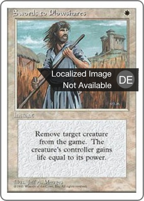 Magic: The Gathering - Schwerter zu Pflugscharen - Fourth Edition