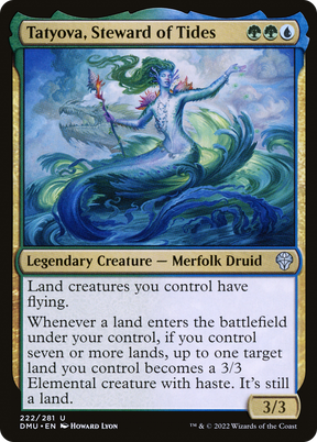 Magic: The Gathering - Tatyova, Steward of Tides - Dominaria United