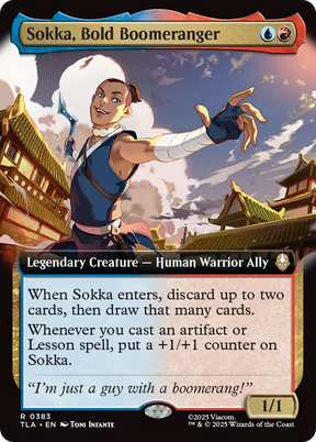 Magic: The Gathering - Sokka, Bold Boomeranger - Avatar: The Last Airbender