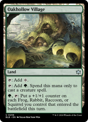 Magic: The Gathering - Oakhollow Village Foil - Bloomburrow