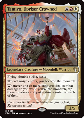Magic: The Gathering - Tamiyo, Upriser Crowned - Reality Fracture Commander
