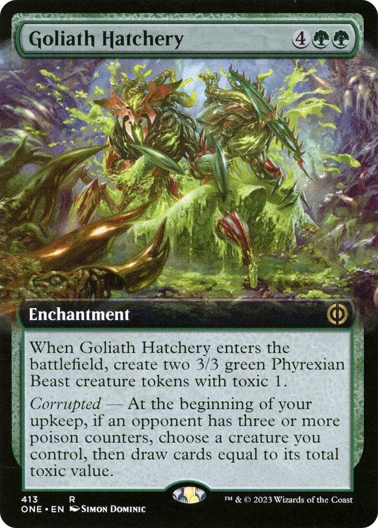 Magic: The Gathering - Goliath Hatchery Foil - Phyrexia: All Will Be One