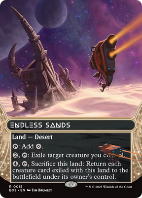 Magic: The Gathering - Endless Sands Foil - Edge of Eternities: Stellar Sights