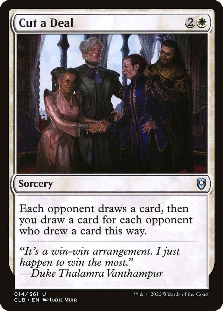 Magic: The Gathering - Cut a Deal - Commander Legends: Battle for Baldur's Gate