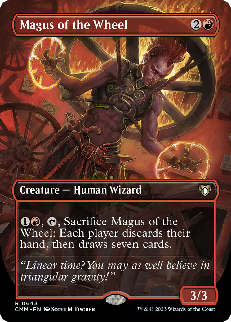 Magic: The Gathering - Magus of the Wheel Foil - Commander Masters