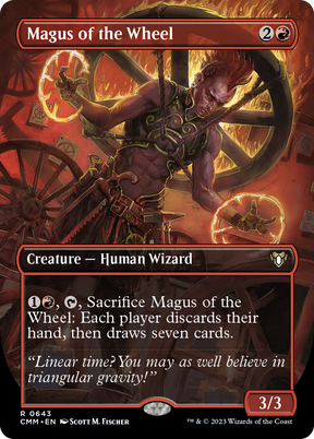 Magic: The Gathering - Magus of the Wheel Foil - Commander Masters