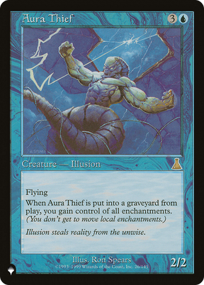 Magic: The Gathering - Aura Thief - The List