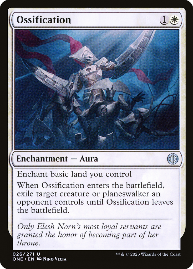 Magic: The Gathering - Ossification Foil - Phyrexia: All Will Be One