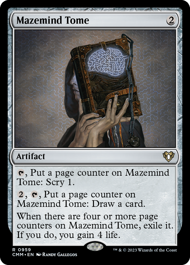 Magic: The Gathering - Mazemind Tome - Commander Masters