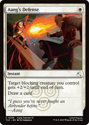 Magic: The Gathering - Aang's Defense - Avatar: The Last Airbender Eternal