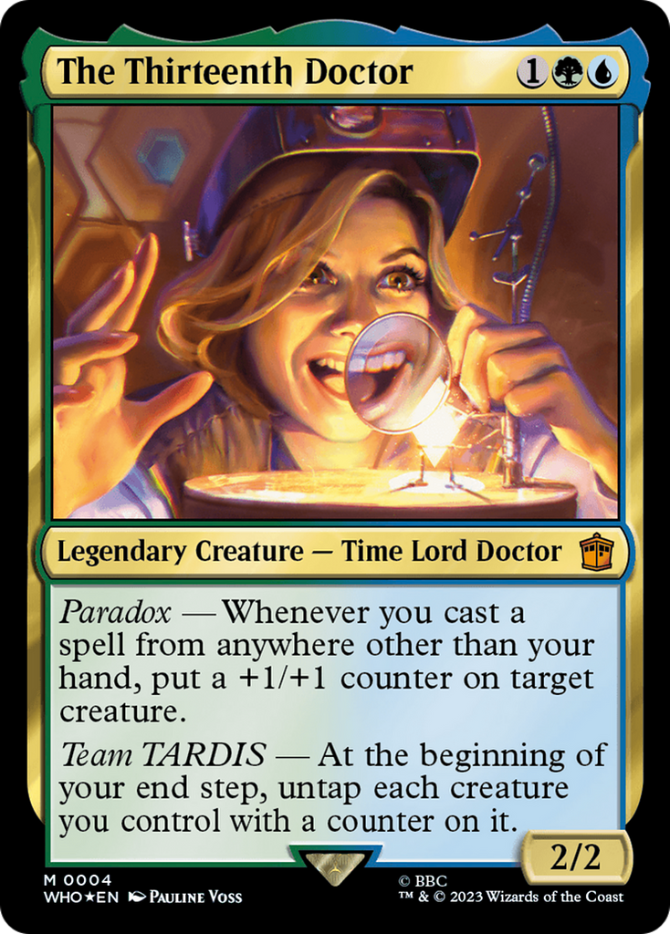 Magic: The Gathering - The Thirteenth Doctor Foil - Doctor Who