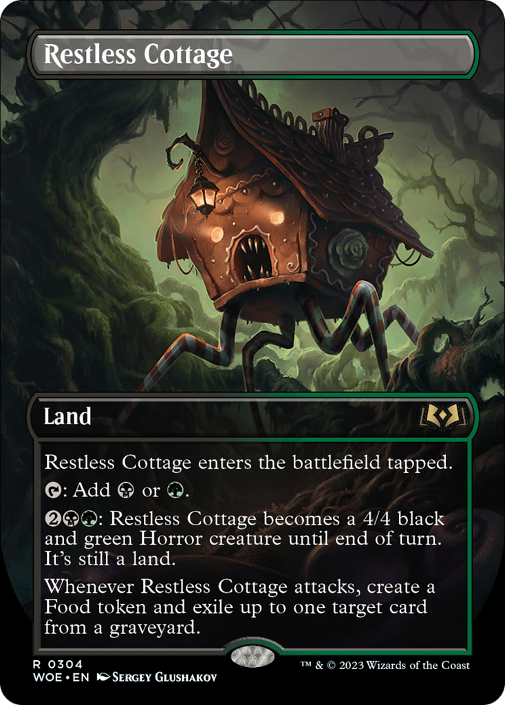 Magic: The Gathering - Restless Cottage Foil - Wilds of Eldraine