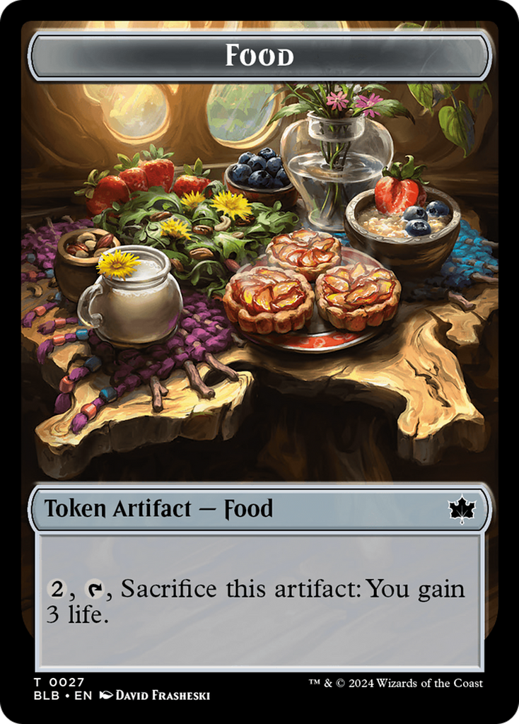 Magic: The Gathering - Food Token - Bloomburrow Tokens