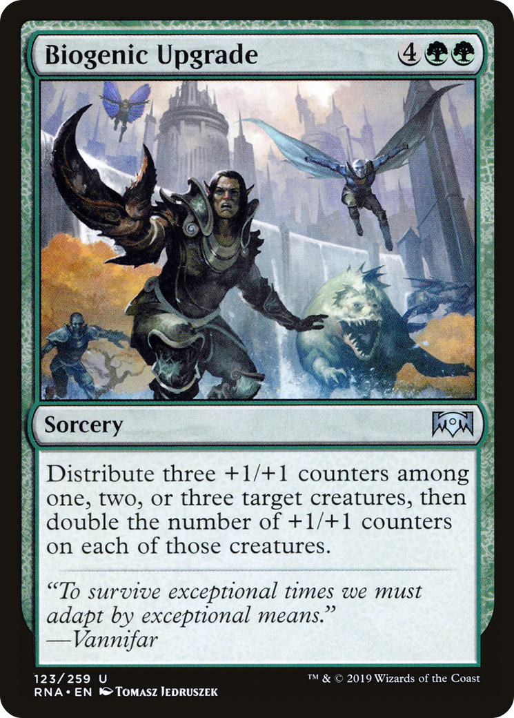 Magic: The Gathering - Biogenic Upgrade Foil - Ravnica Allegiance