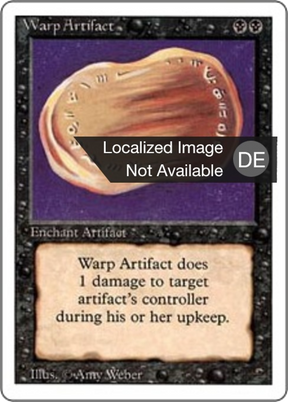 Magic: The Gathering - Verformtes Artefakt - Revised Edition