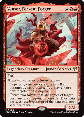 Magic: The Gathering - Venser, Fervent Forger - Reality Fracture Commander