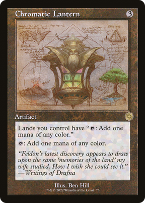 Magic: The Gathering - Chromatic Lantern - The Brothers' War Retro Artifacts