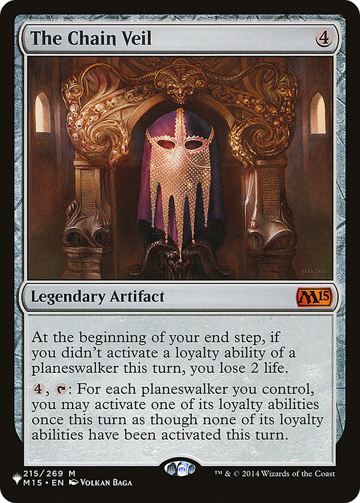 Magic: The Gathering - The Chain Veil - The List