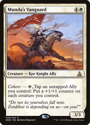Magic: The Gathering - Munda's Vanguard Foil - Oath of the Gatewatch