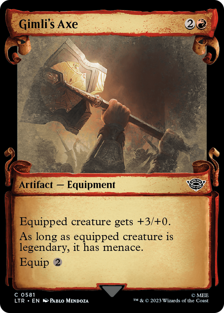 Magic: The Gathering - Gimli's Axe - The Lord of the Rings: Tales of Middle-earth