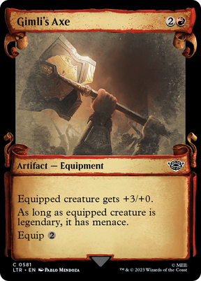 Magic: The Gathering - Gimli's Axe - The Lord of the Rings: Tales of Middle-earth