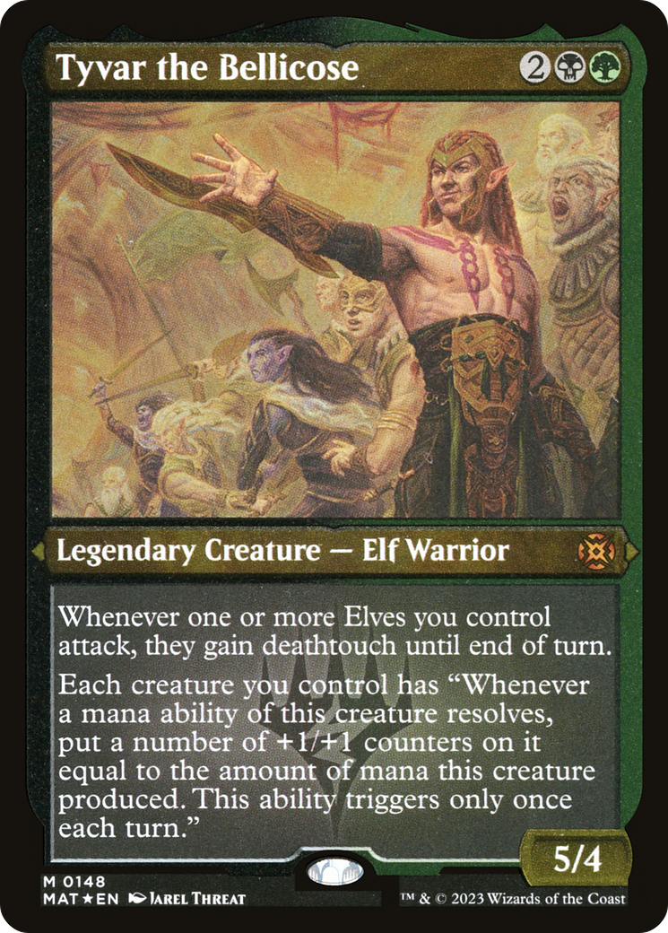 Magic: The Gathering - Tyvar the Bellicose Foil - March of the Machine: The Aftermath