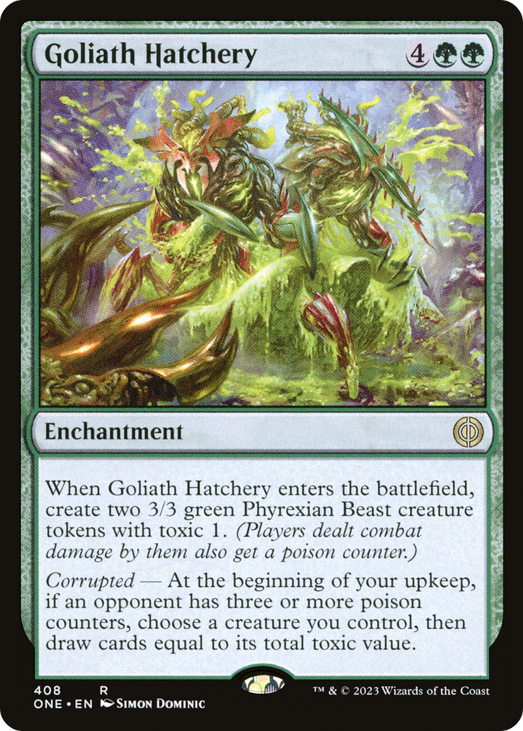 Magic: The Gathering - Goliath Hatchery Foil - Phyrexia: All Will Be One