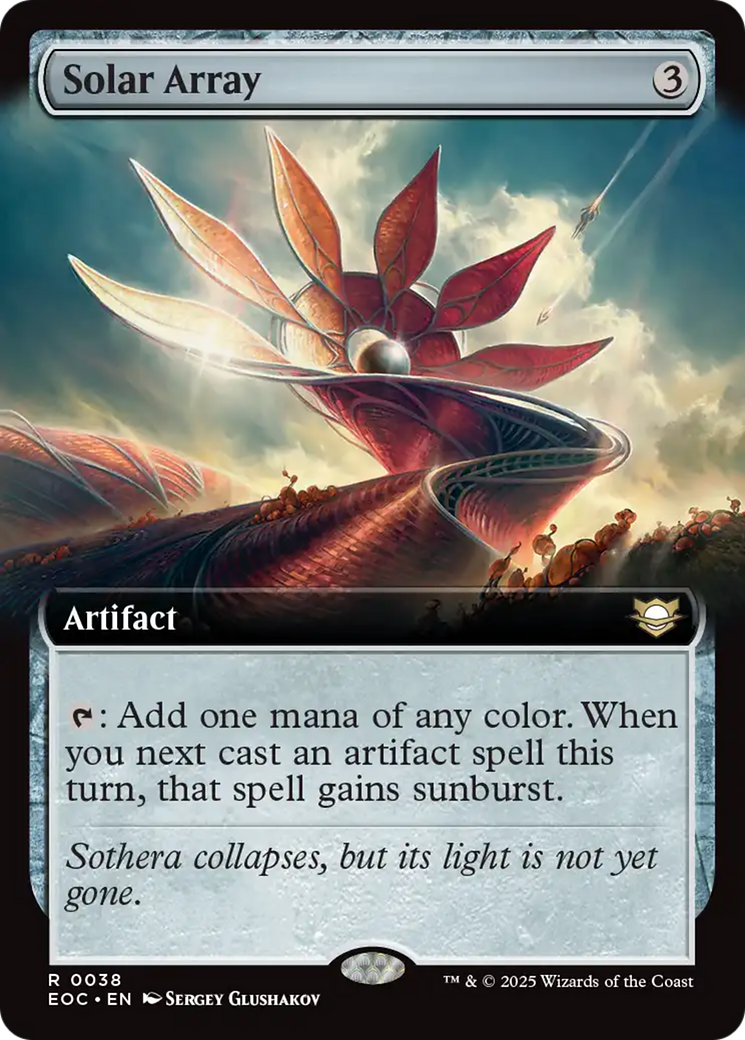 Magic: The Gathering - Solar Array - Edge of Eternities Commander