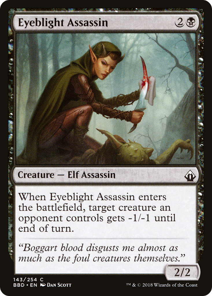 Magic: The Gathering - Eyeblight Assassin Foil - Battlebond