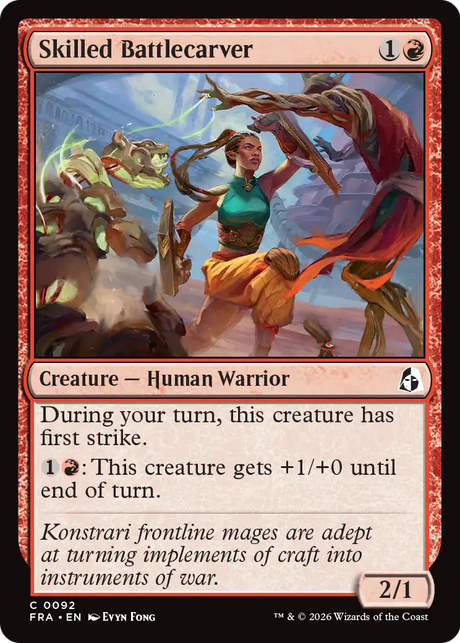 Magic: The Gathering - Skilled Battlecarver Foil - Reality Fracture