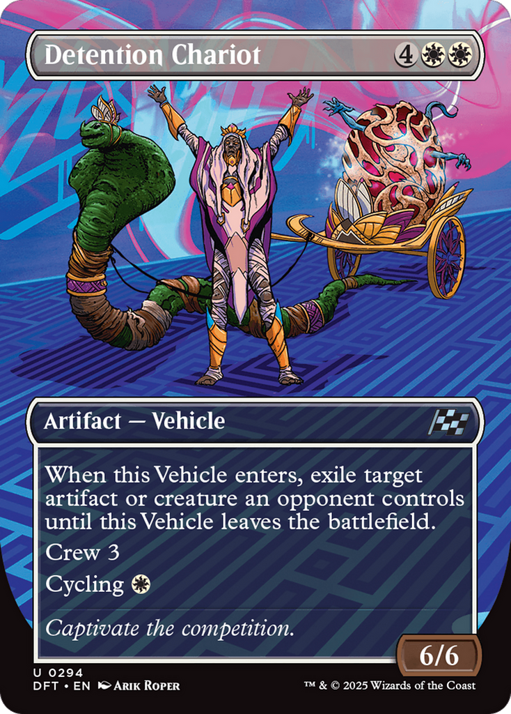 Magic: The Gathering - Detention Chariot - Aetherdrift