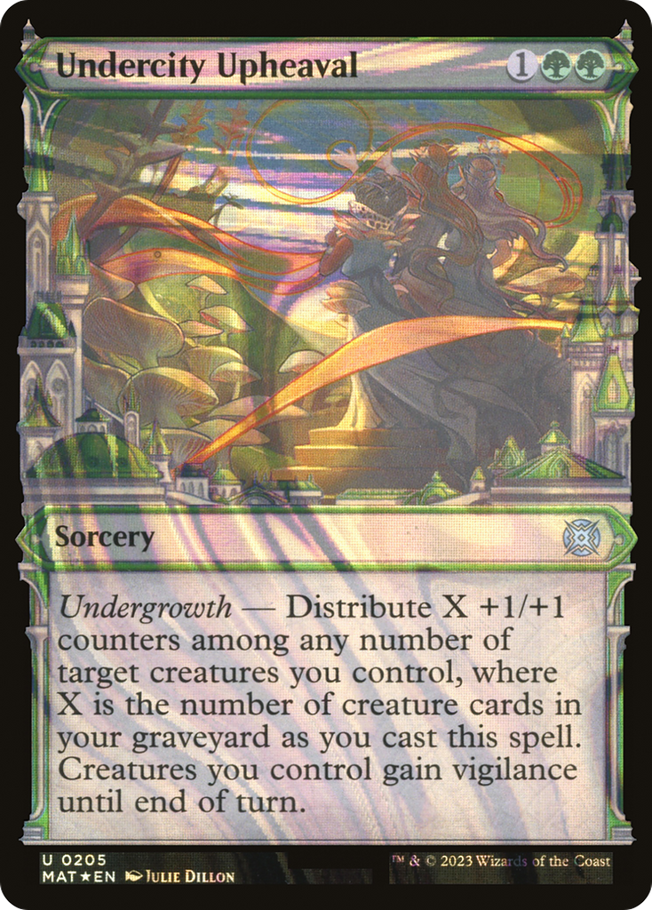 Magic: The Gathering - Undercity Upheaval Foil - March of the Machine: The Aftermath