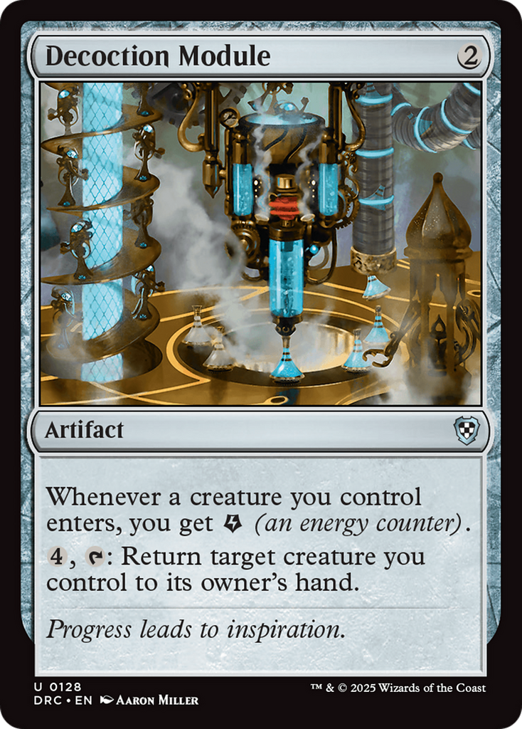 Magic: The Gathering - Decoction Module - Aetherdrift Commander