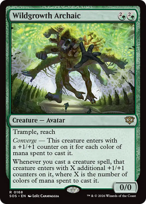 Magic: The Gathering - Wildgrowth Archaic - Secrets of Strixhaven