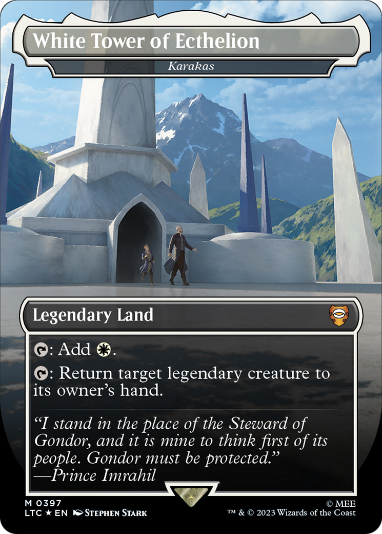 Magic: The Gathering - Karakas Foil - Tales of Middle-earth Commander