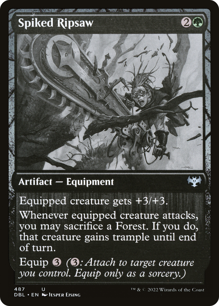 Magic: The Gathering - Spiked Ripsaw - Innistrad: Double Feature