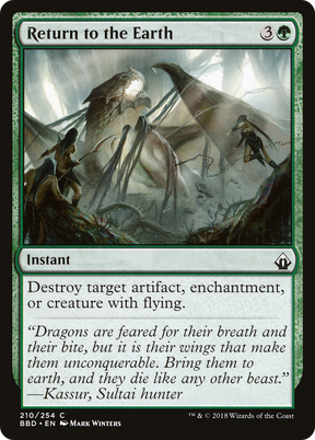 Magic: The Gathering - Return to the Earth Foil - Battlebond
