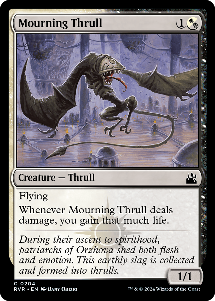 Magic: The Gathering - Mourning Thrull Foil - Ravnica Remastered