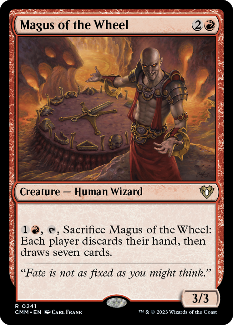 Magic: The Gathering - Magus of the Wheel Foil - Commander Masters