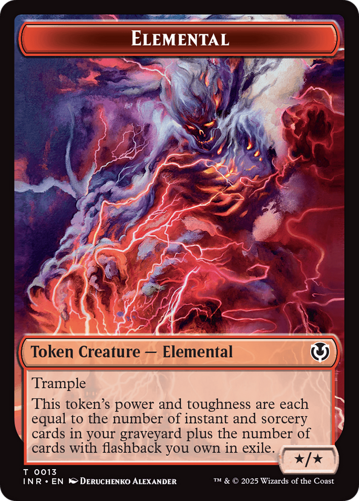 Magic: The Gathering - Elemental Token - Innistrad Remastered Tokens