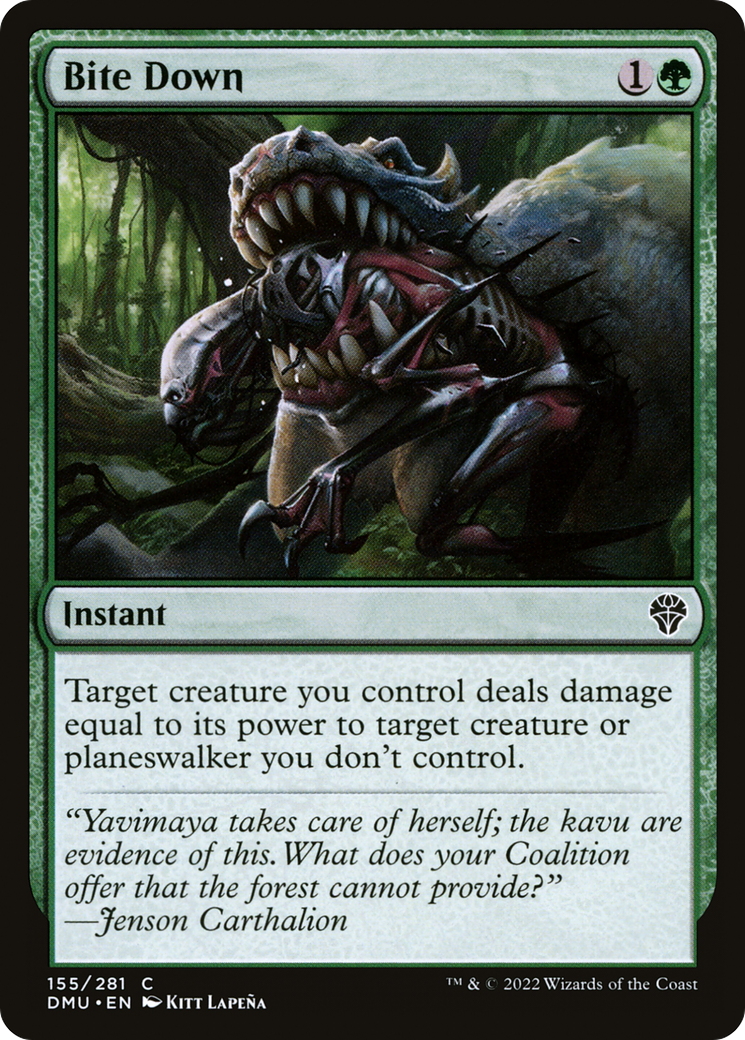 Magic: The Gathering - Bite Down - Dominaria United