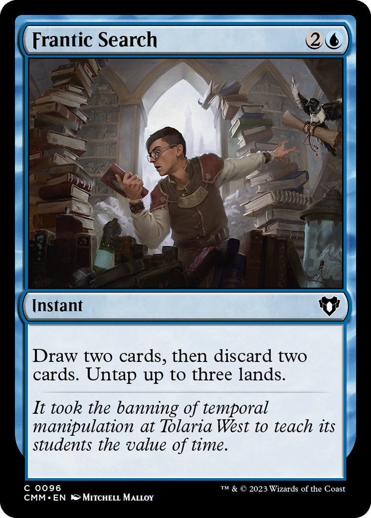 Magic: The Gathering - Frantic Search - Commander Masters