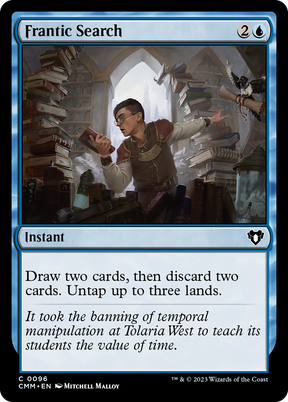 Magic: The Gathering - Frantic Search - Commander Masters